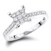 Round Diamond Engagement Ring 0.4 Ct 14K White Gold 1 Round Diamond Engagement Ring 0.4 Ct 14K White Gold -Fashion Accessories Shop round diamond engagement ring 048ct 14k gold wh