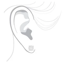 Round Diamond Stud Earrings 0.6ct 14K White Gold -Fashion Accessories Shop round diamond stud earrings 06ct 14k gold 3 1