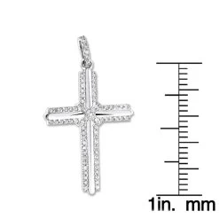 Small Diamond Crosses 14K White Gold Designer Cross Pendant 0.30ct -Fashion Accessories Shop small diamond crosses 14k designer cross pendant 030ct p 6553 rulerwh