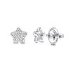 Small Diamond Star Earrings Studs 0.11ct 14K White Gold -Fashion Accessories Shop small diamond star earrings studs 014ct 14k p 42964 wh