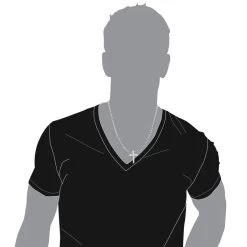 Small Pave Diamond Cross Pendant 0.33ct 14K White Gold -Fashion Accessories Shop small pave diamond cross pendant 033ct 14k gold p 50036 bodwh