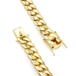 Solid 14K Yellow Gold Miami Cuban Link Chain Necklace For Men 18mm 22-40in 13 Solid 14K Yellow Gold Miami Cuban Link Chain Necklace For Men 18mm 22-40in -Fashion Accessories Shop solid 14k gold miami cuban link chain necklace for men 18mm 22 40in backye