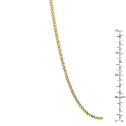 Solid 14K Yellow Gold Franco Chain Necklace For Men 3.5mm 20-32" 19 Solid 14K Yellow Gold Franco Chain Necklace For Men 3.5mm 20-32" -Fashion Accessories Shop solid gold franco chain necklace 14k chains 35mm 33 rulerye
