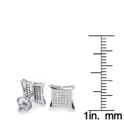 Sterling Silver Diamond Earrings 0.29ct Studs -Fashion Accessories Shop sterling silver diamond earrings 029ct studs p 44739 rulerwh