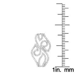 Sterling Silver Diamond Heart Pendant 0.11ct -Fashion Accessories Shop sterling silver diamond heart pendant 011ct p 42671 ruler