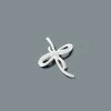Tiny Diamond Cross Pendant 10K White Gold 0.12ct -Fashion Accessories Shop tiny diamond cross pendant in 10k gold 012ct 1