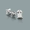 Tiny Diamond Stud Earrings 0.06ct 10K White Gold -Fashion Accessories Shop tiny diamond stud earrings 006ct 10k gold 1