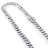 14K White Gold Miami Cuban Link Colossal Chain 14.5mm 22-40in