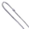 14K White Gold Miami Cuban Link Curb Chain 5.6mm 22-40in -Fashion Accessories Shop white gold miami cuban link curb chain 56mm 14k 22 40in 1