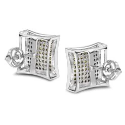 Yellow Diamond Stud Earrings 0.55ct 14K Yellow Gold -Fashion Accessories Shop yellow diamond stud earrings 068ct 14k gold p 49511 backwh