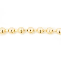 14K Yellow Gold Ball Chain 5mm, 22-40in -Fashion Accessories Shop yellow gold ball chain 14k 5mm 22 40in 4
