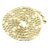 10K Yellow Gold Diamond Cut Figaro Chain For Men 4.5mm 22-24in 1 10K Yellow Gold Diamond Cut Figaro Chain For Men 4.5mm 22-24in -Fashion Accessories Shop yellow gold diamond cut figaro chain 10k 45mm 22 24in 1