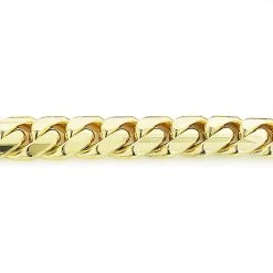 Men's Solid 14K Yellow Gold Miami Cuban Link Colossal Chain 14.5mm 22-40in -Fashion Accessories Shop yellow gold miami cuban link colossal chain 14k 145mm 22 40in 2